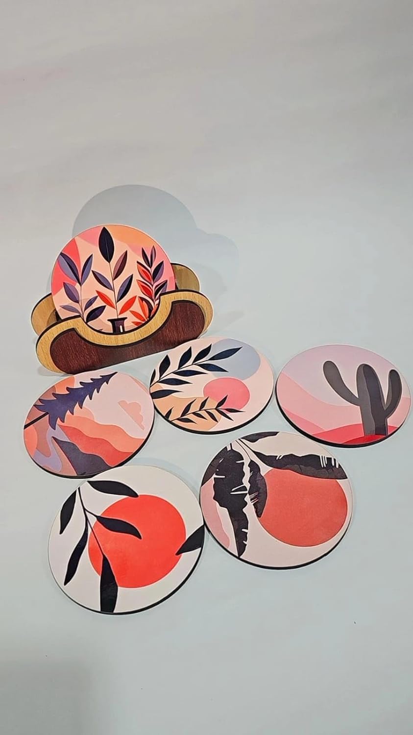 Tea Coaster for Hot Beverages – Heat Resistant Table Protector