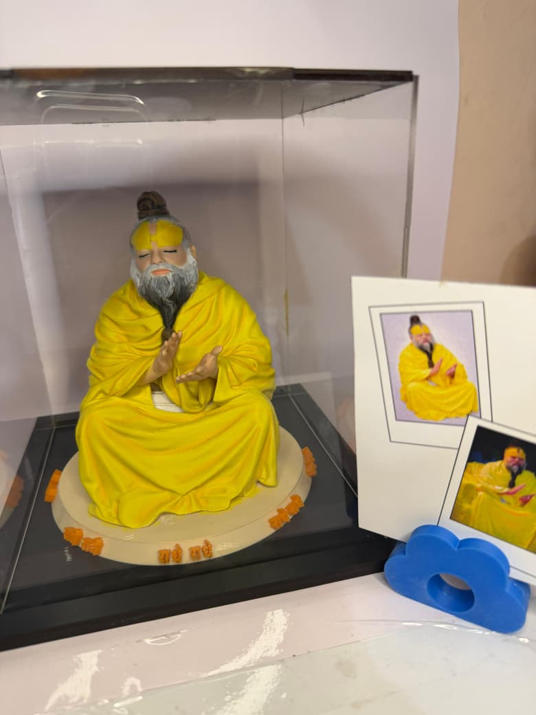 3D Model – Premanand Ji Maharaj | High-Quality Spiritual 3D Asset